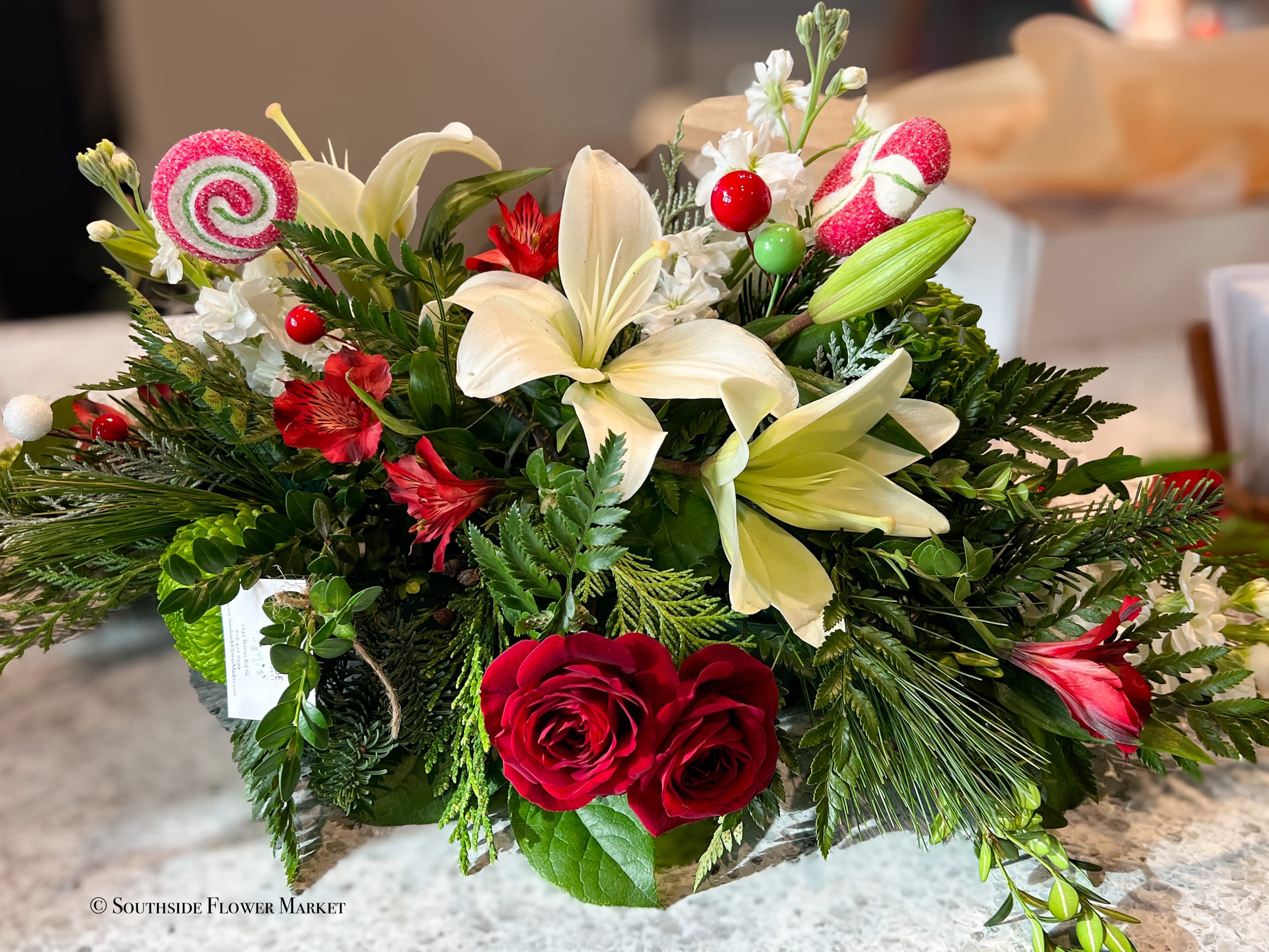 Holiday Opulent Centerpiece
