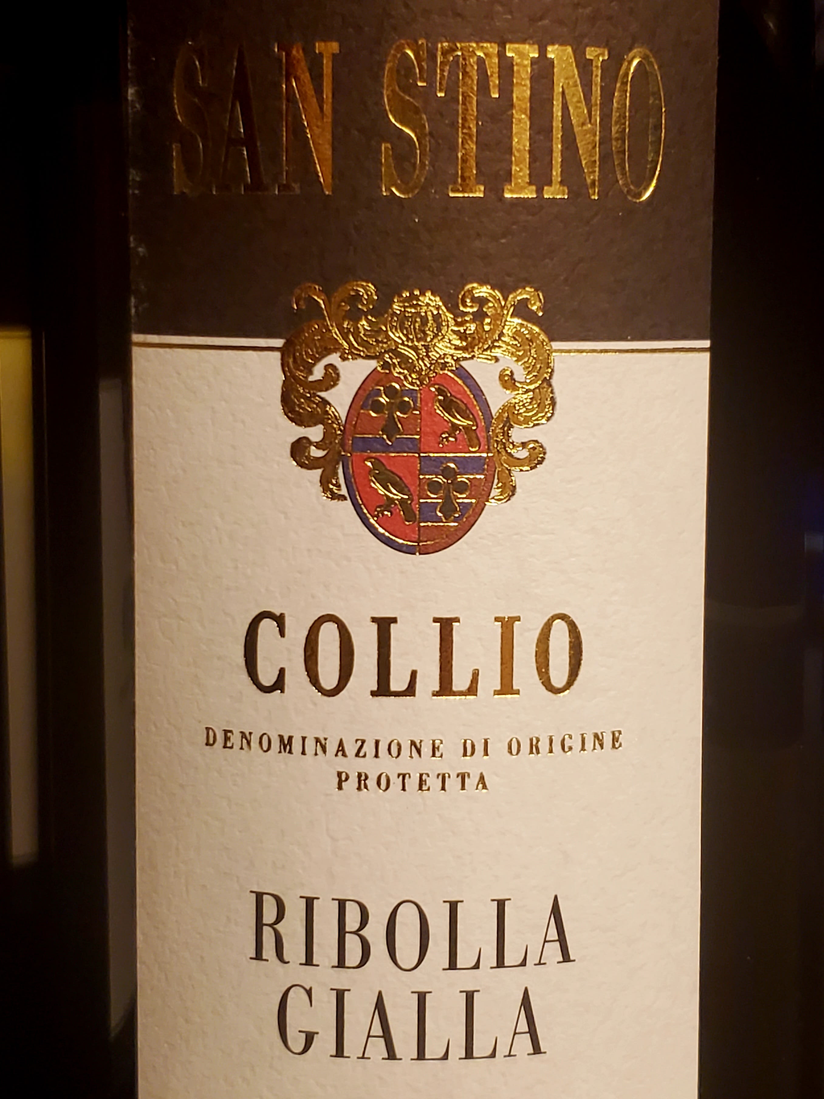 San Stino, Collio RIBOLLA GIALLA