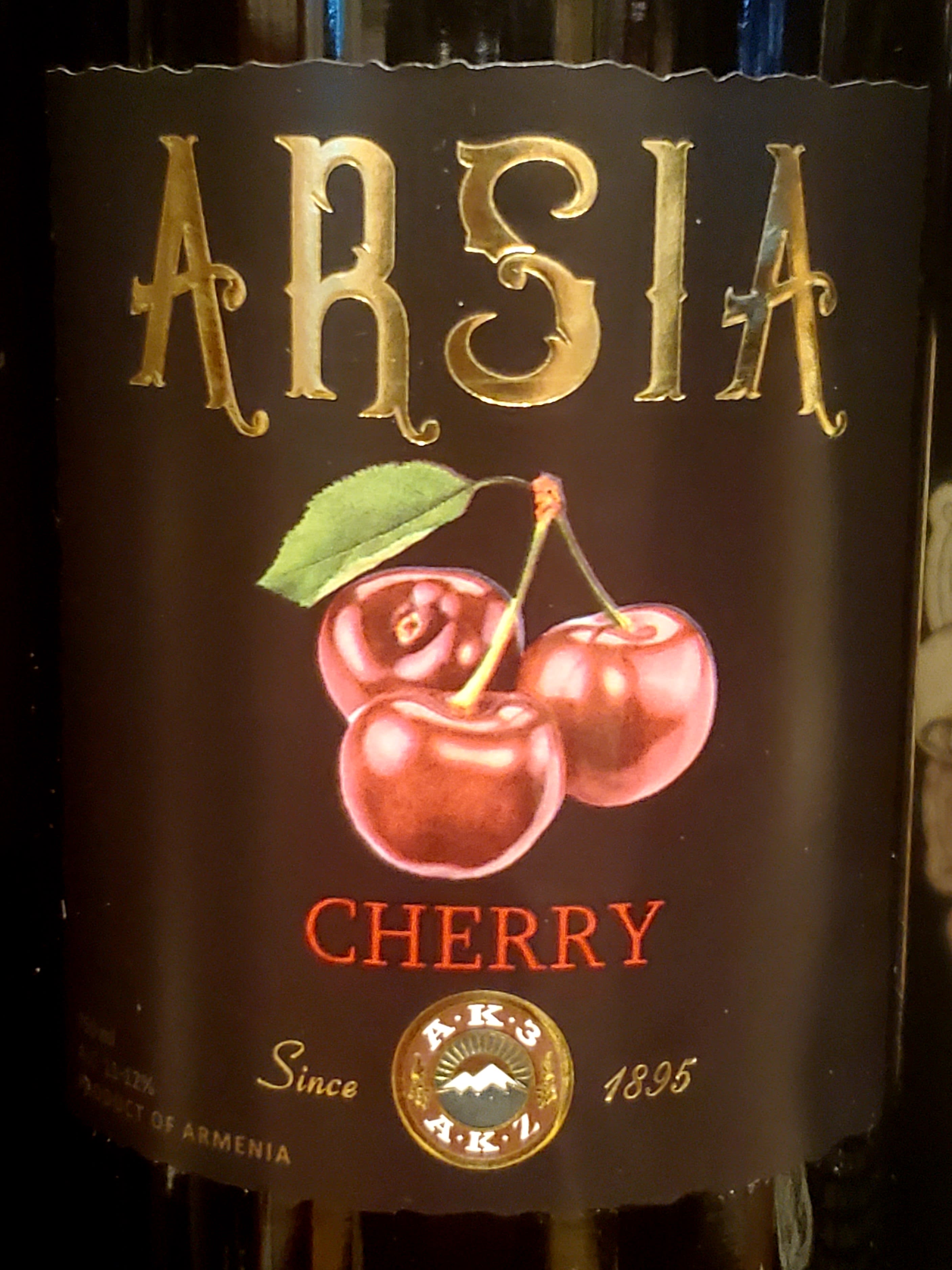 Arsia Armenian Cherry Semi Sweet Red Wine Flower Bouquet