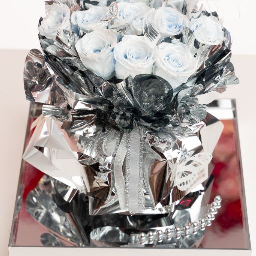 Enchanted Floral Display- Blue