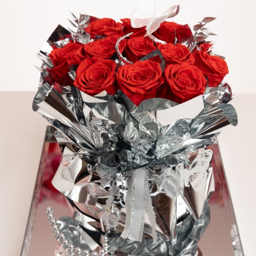 Enchanted Floral Display- Red