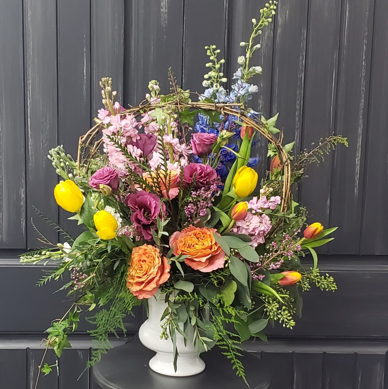 Glorious Spring Garden Traditional Arrangement