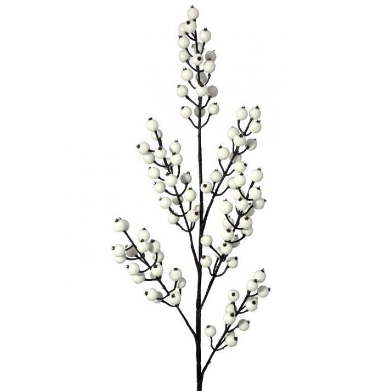 30'' WP WHITE WINTER BERRY SPRAY