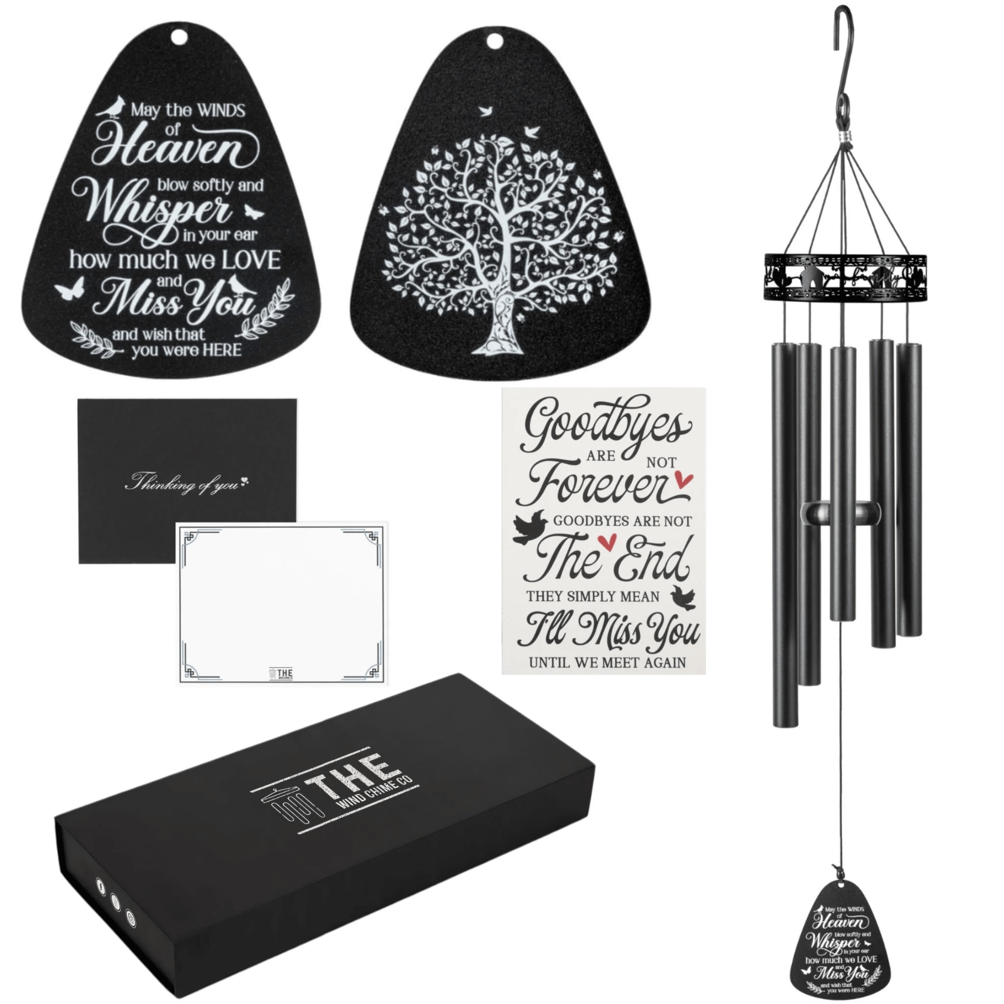 34" Family-Love Memorial Wind Chimes