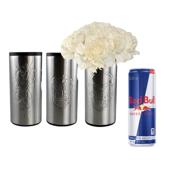 Roughneck Slim Can Cooler Bouquets