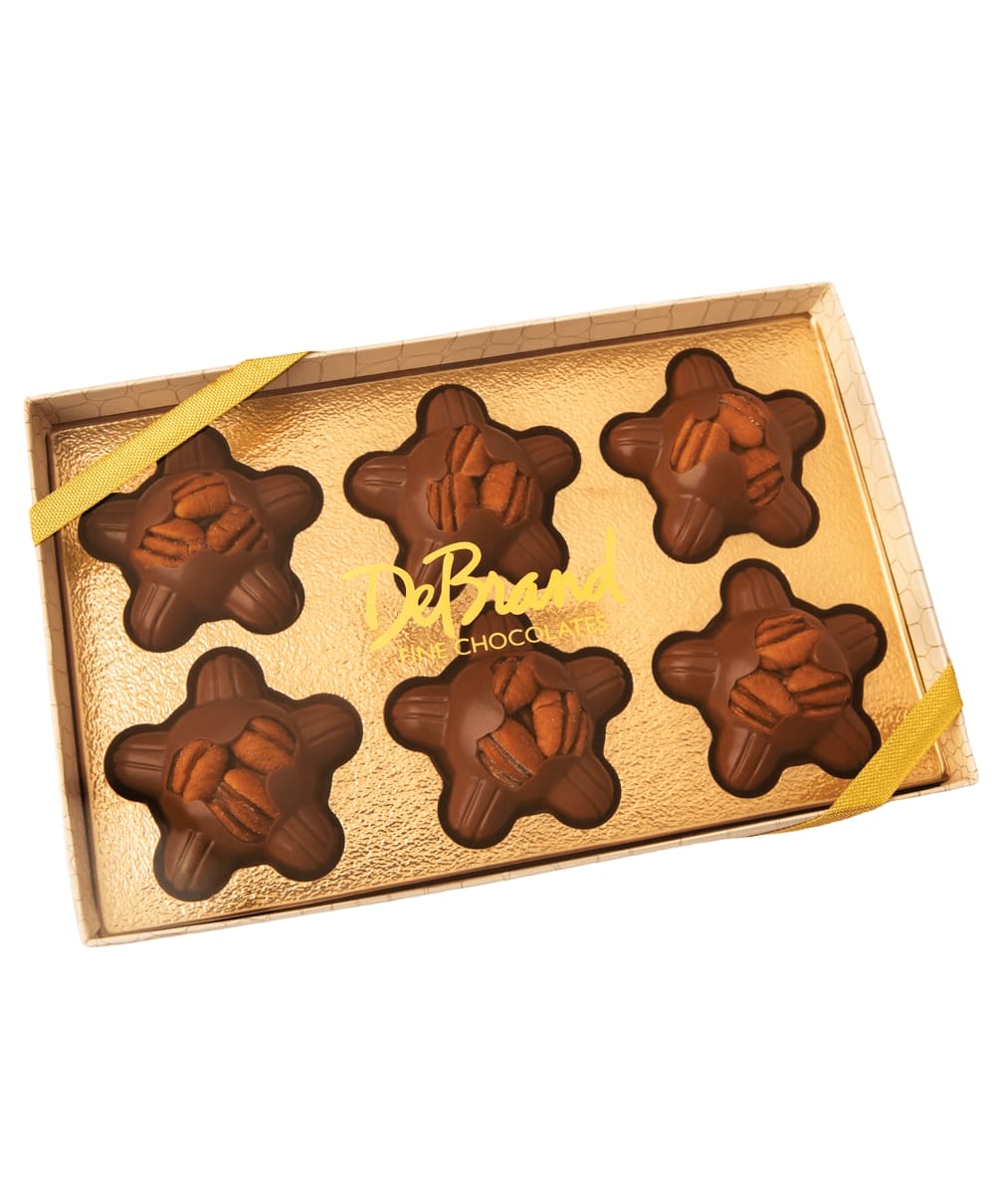 DeBrand's Pecan Patties - Milk Chocolate Flower Bouquet