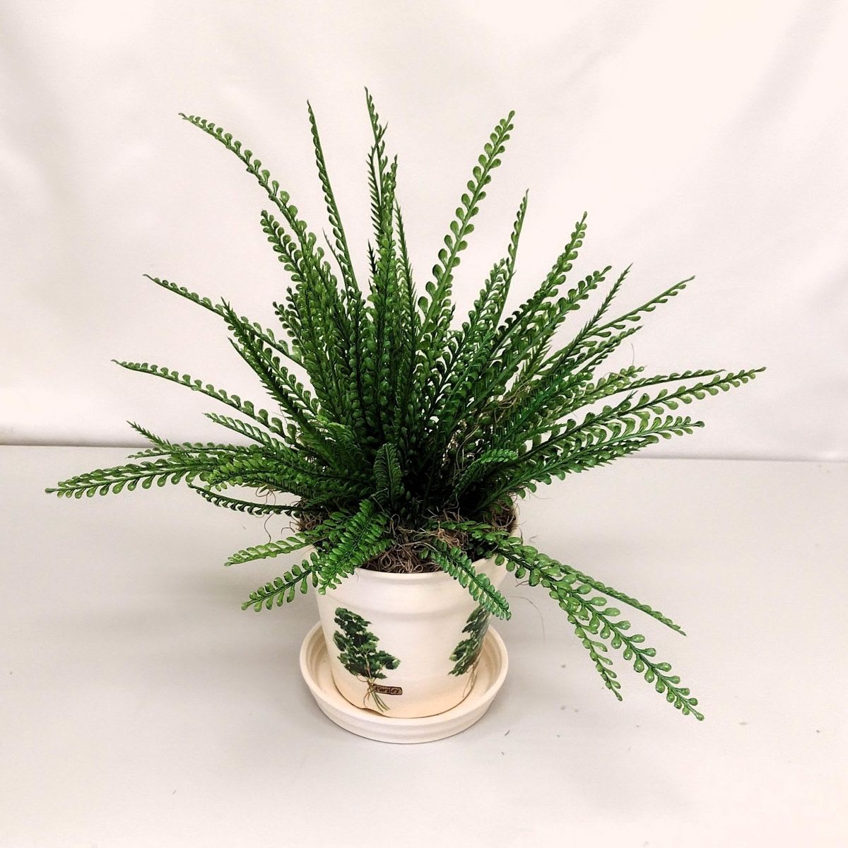 Spikey Fern Silk Flower Bouquet