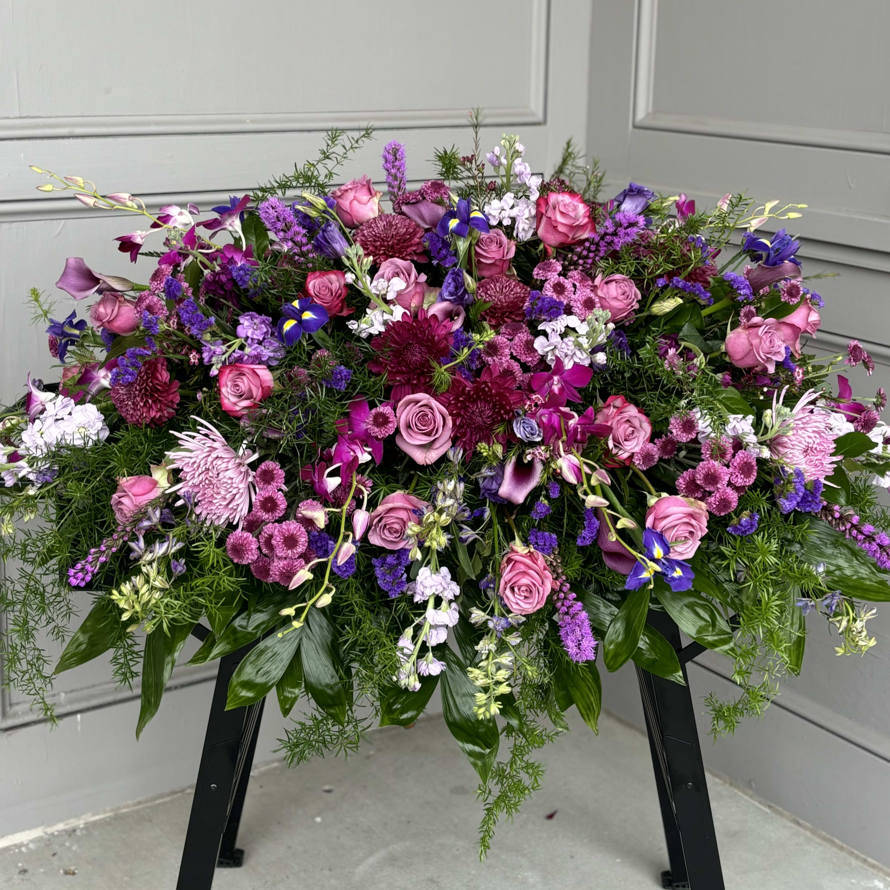 Casket Spray 216 Flower Bouquet