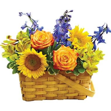 Blooming Basket Arrangement™