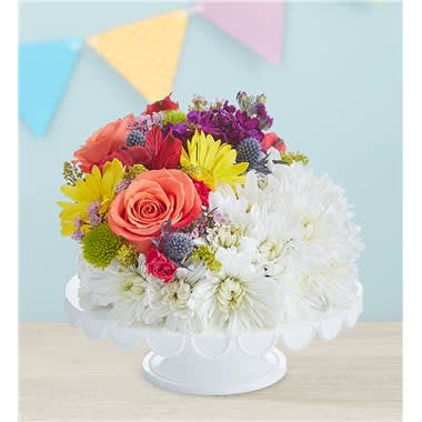 Birthday Wishes Flower Cake® - Brightest Day™