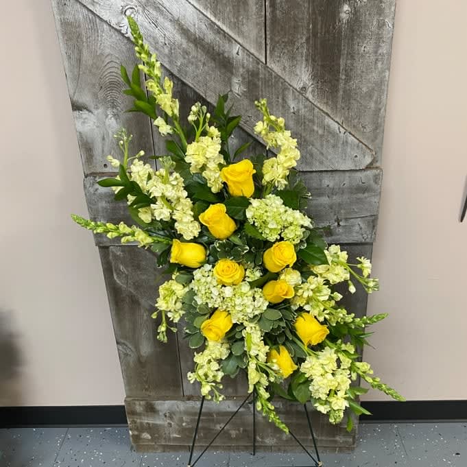 Golden Garden Easel Spray