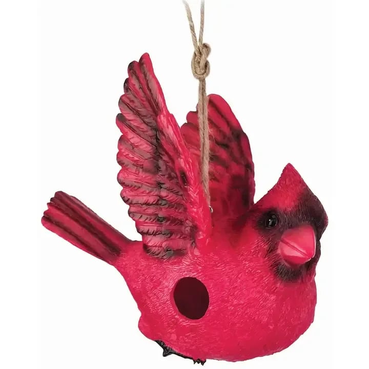 Cardinal Birdhouse