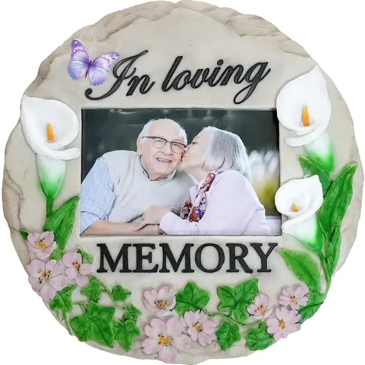 Loving Memory Photo Step Stone