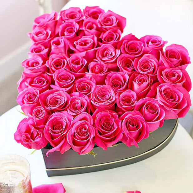 Shape of my heart Flower Bouquet