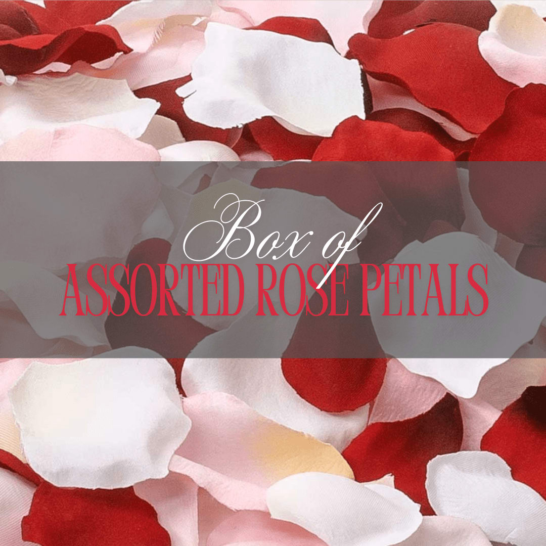 BOX OF ASSORTED ROSE PETALS Flower Bouquet