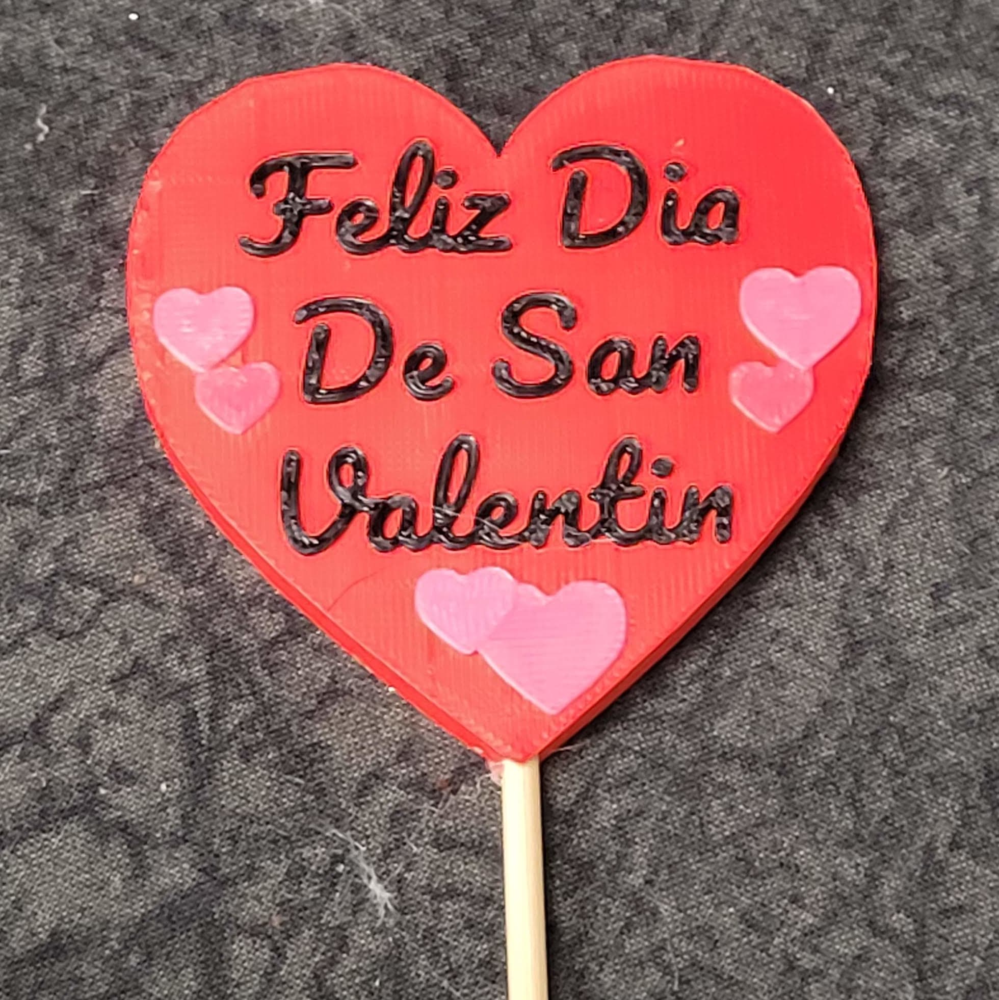 GAPICK3DSpHVD - Spanish Happy Valentines Day Pick