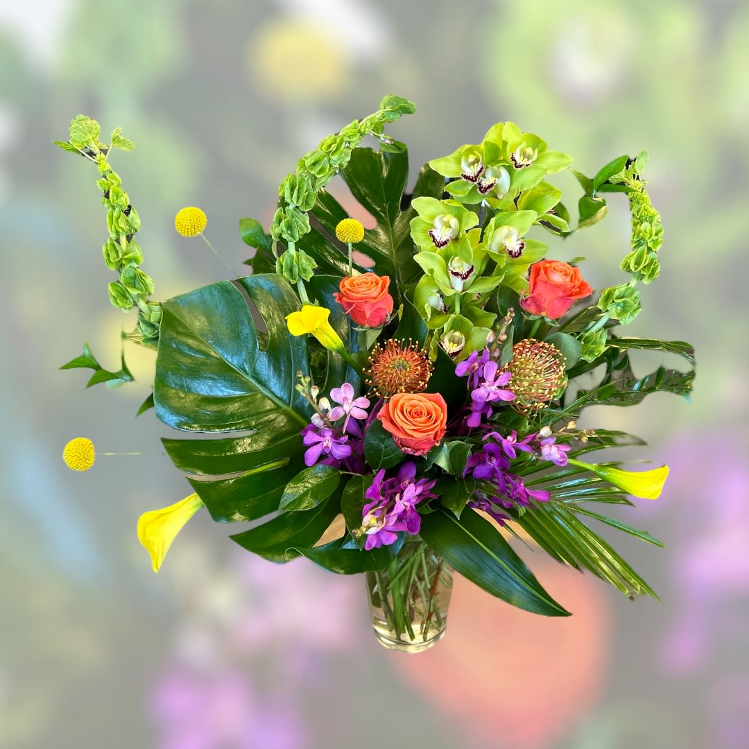 Tropical Oasis Flower Bouquet
