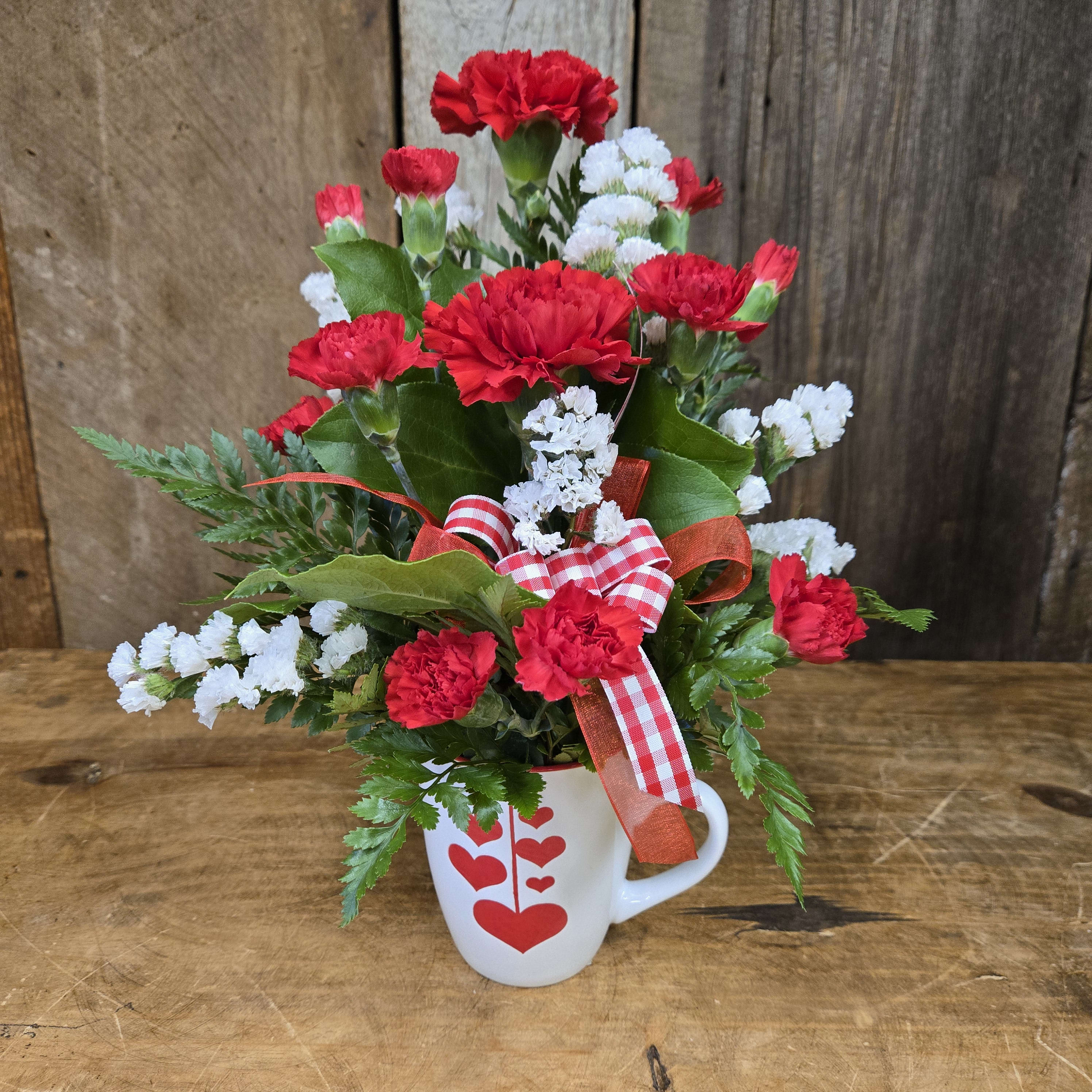 The Love Mug Flower Bouquet
