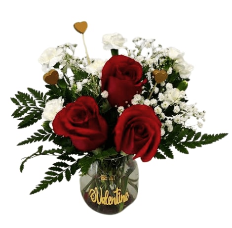 Be My Valentine Wineglass VM-1441