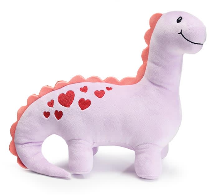 Valentine Brontosaurus Plushie
