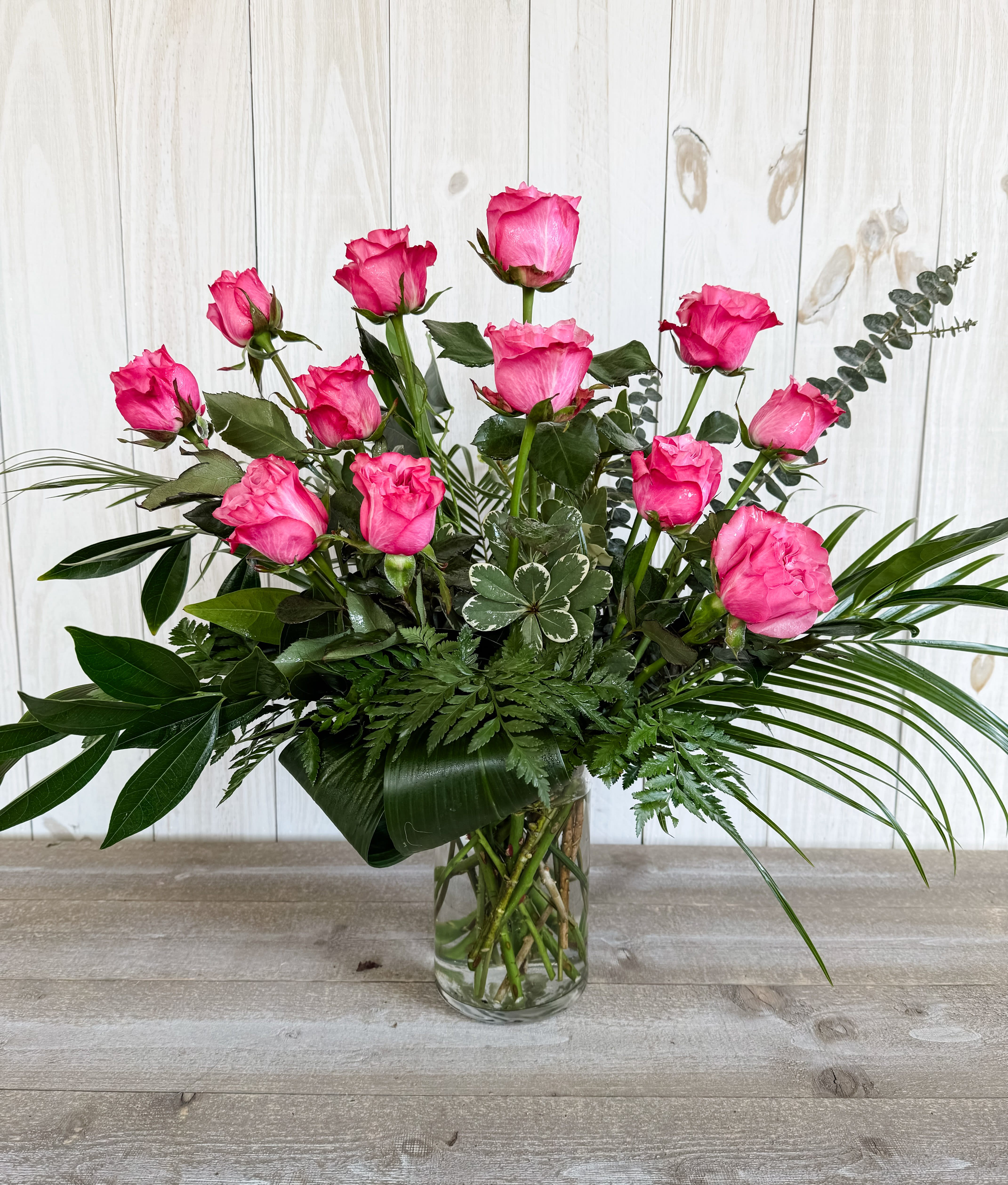 Dozen Roses- colors will vary