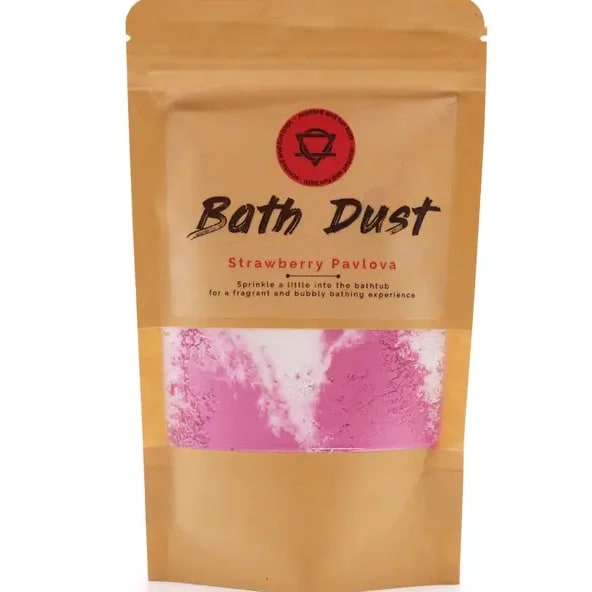 Strawberry Pavlova Bath Dust