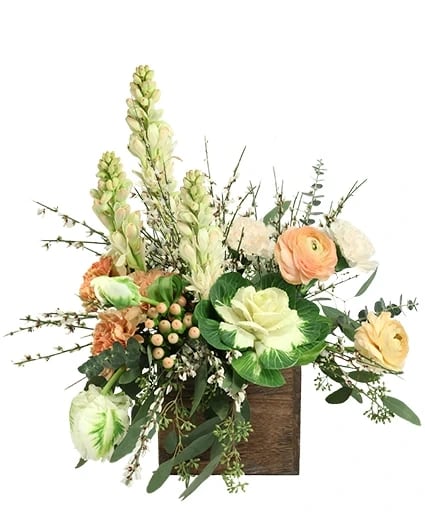DELICATE COUNTRYSIDE FLORAL DESIGN
