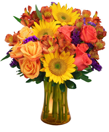 SUNFLOWER SAMPLER ARRANGEMENT Flower Bouquet