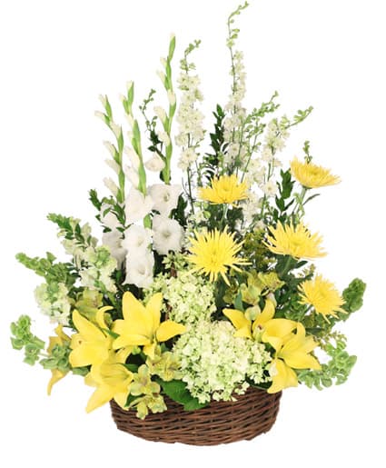 PRAYERFUL WHISPER FUNERAL FLOWERS Flower Bouquet