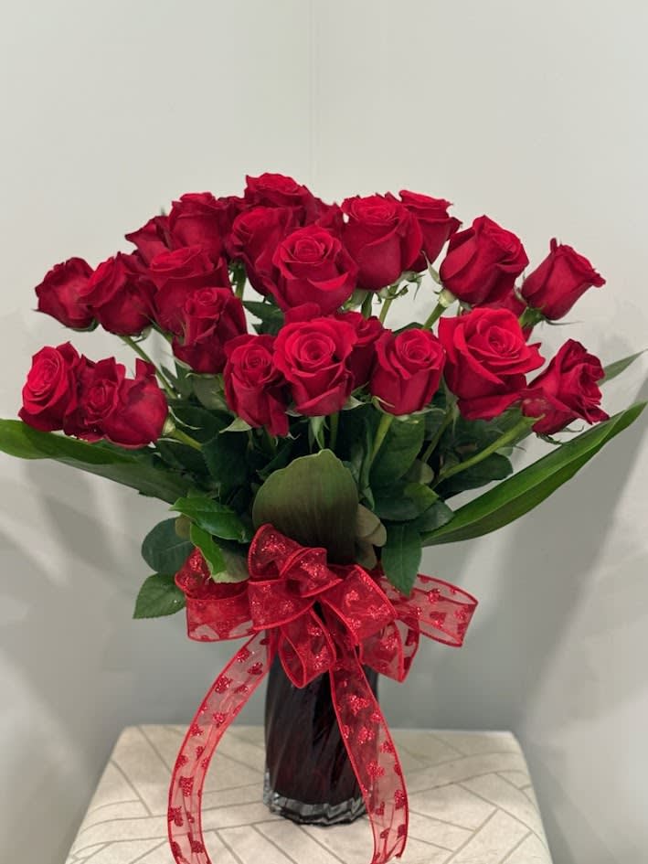 24k Ruby Flower Bouquet