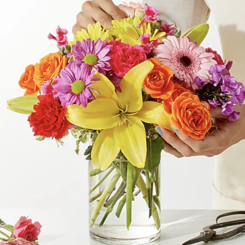 Happy Hues - A Florist Original Flower Bouquet