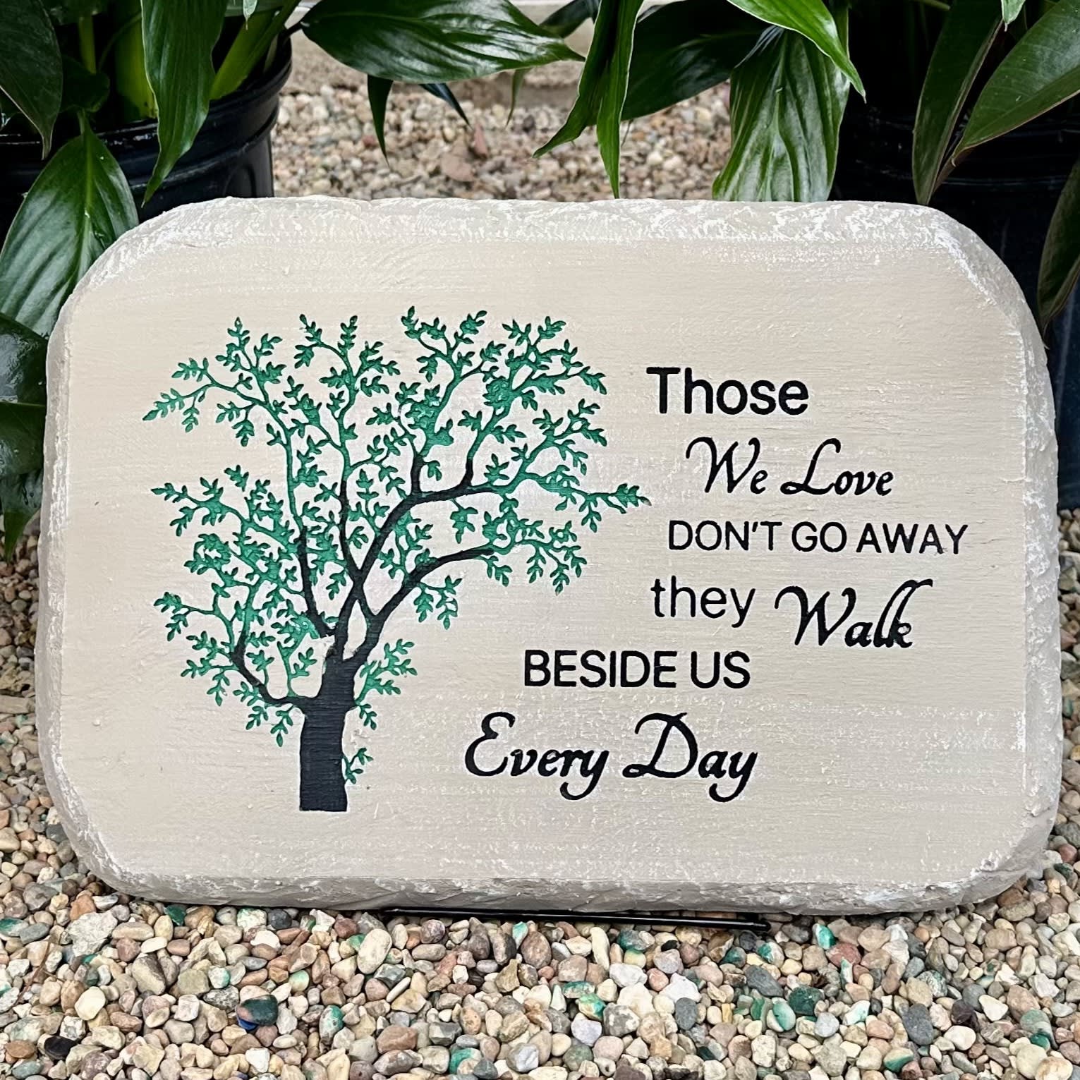 Those We Love Stone w/Tree