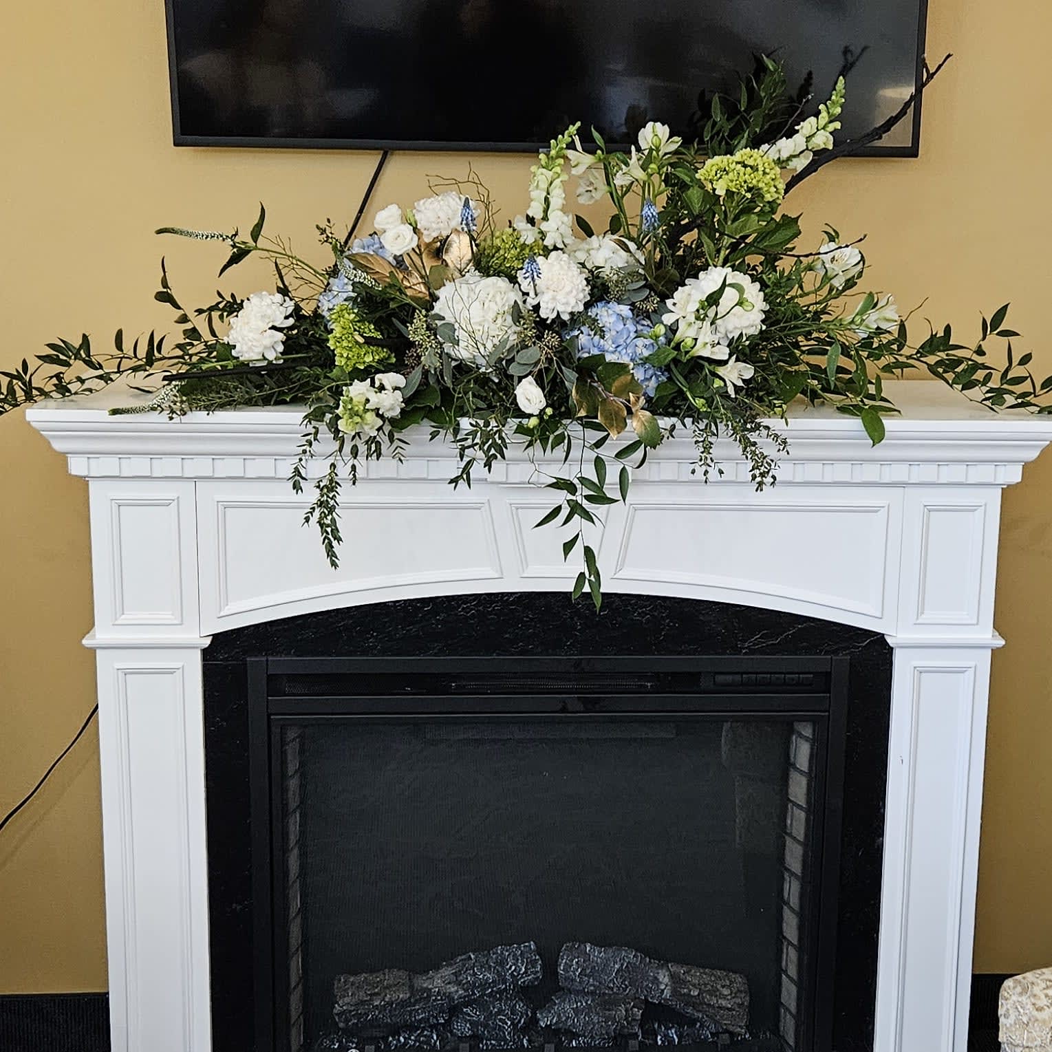 Fire place arrangement