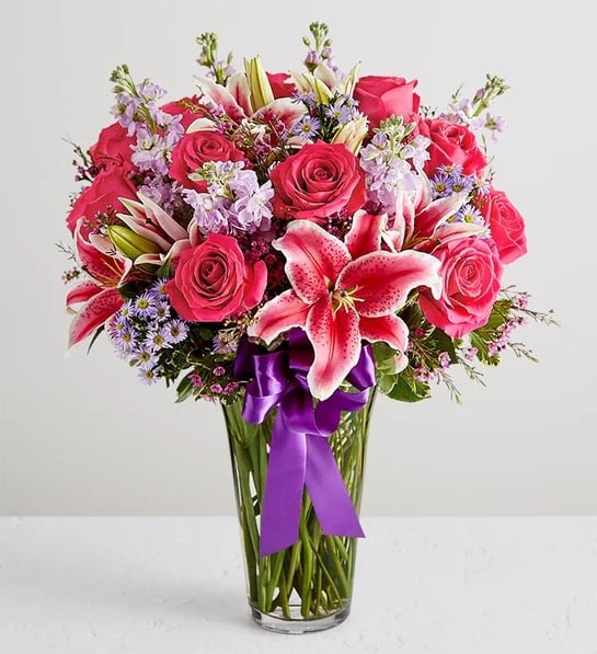 Straight From the Heart Flower Bouquet