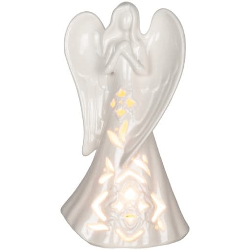 11.5" Angel Light Figurine