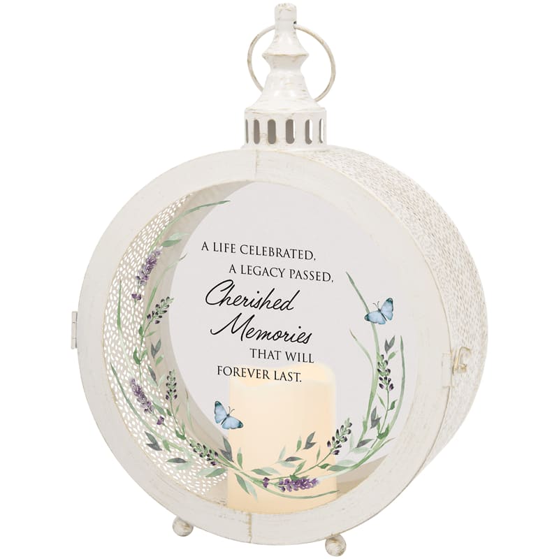 Cherished Memories Round Lantern