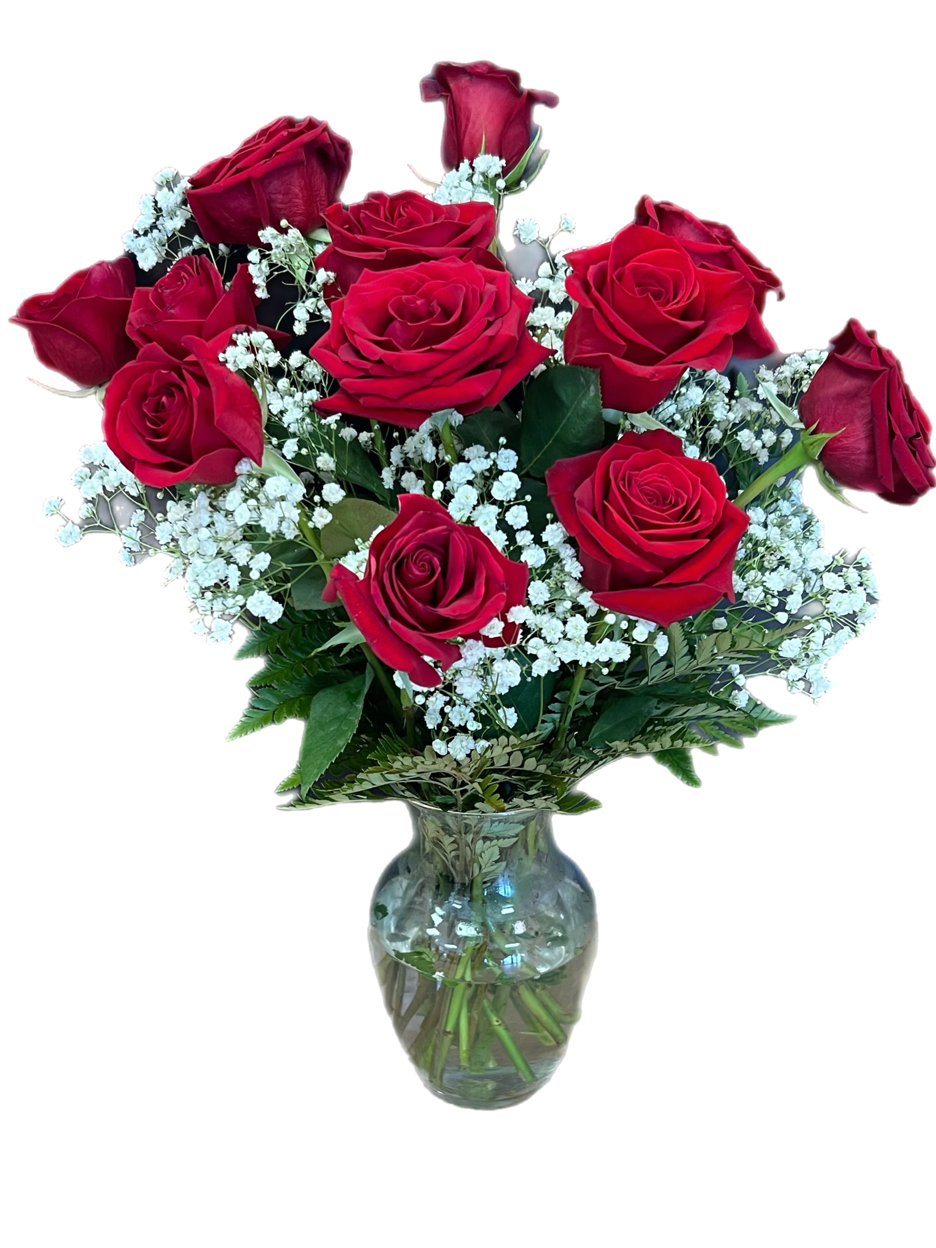 Timeless Red Roses - 12 Roses