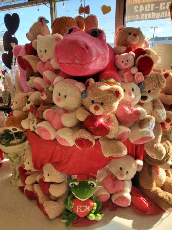 Plush Bear Flower Bouquet