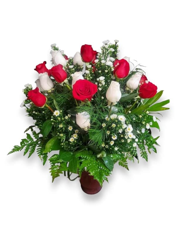 Fire and Ice Flower Bouquet