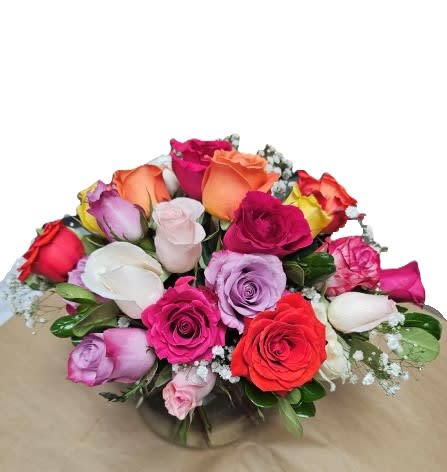 Over the Rainbow Flower Bouquet