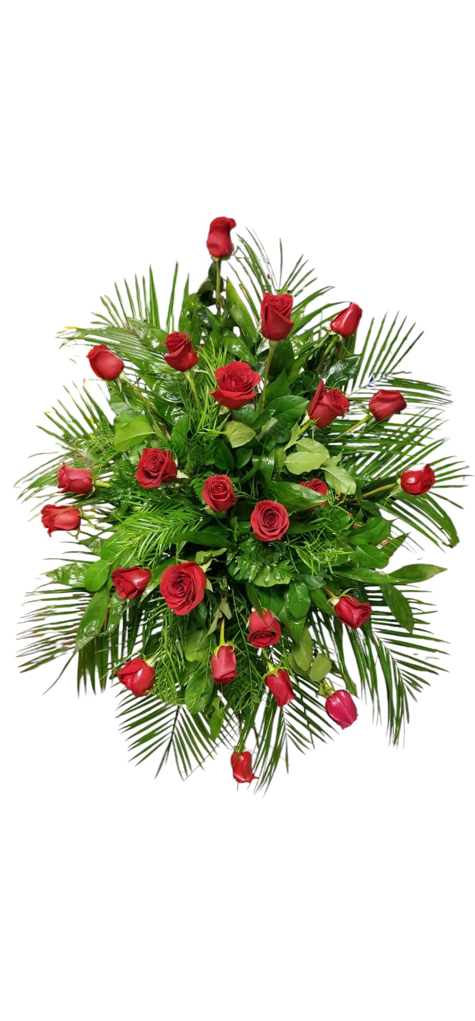 Red Roses Easel Display