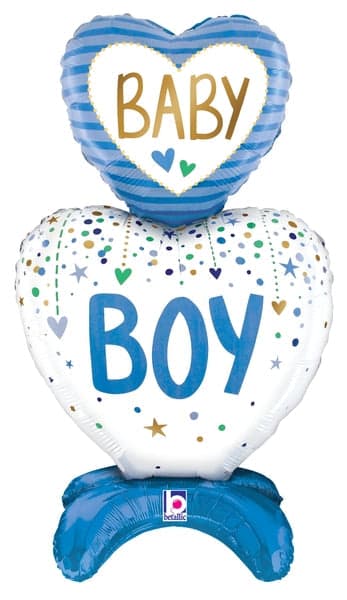 Baby Boy Stand Up Balloon 29" inch