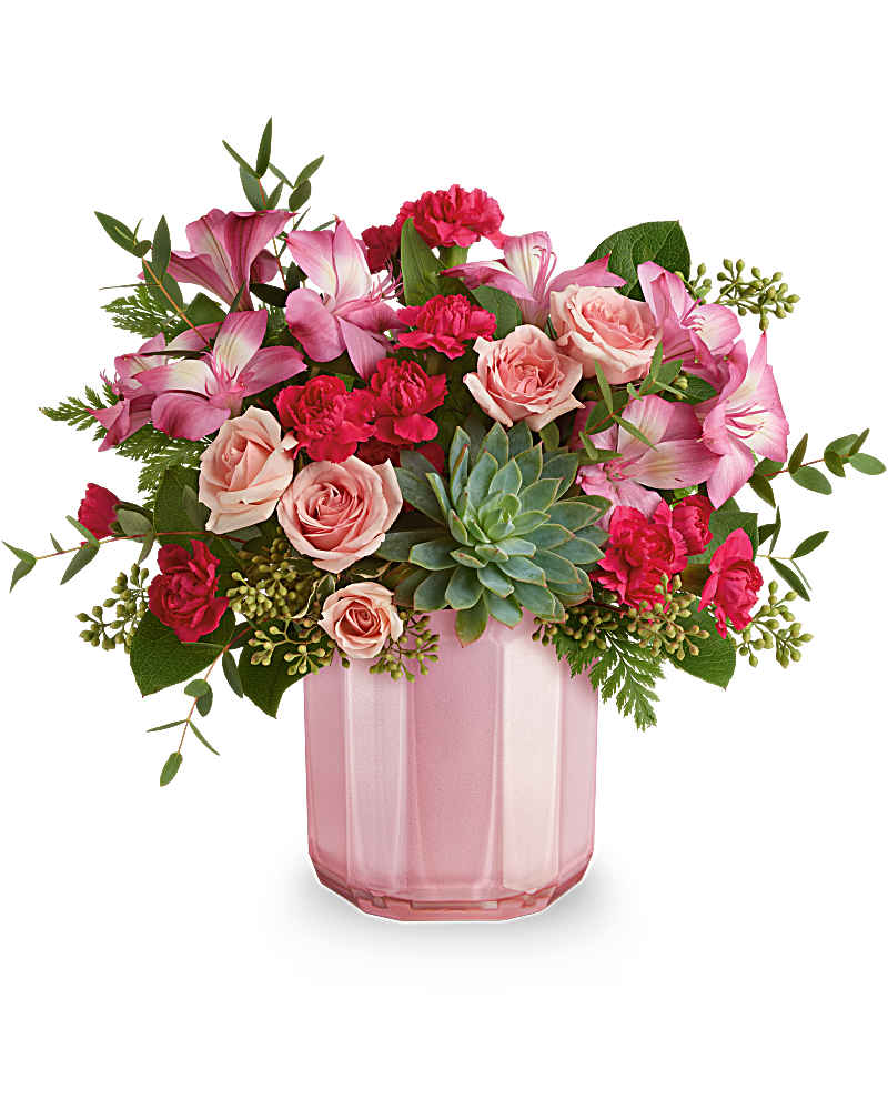Teleflora's Rosy Radiance Bouquet