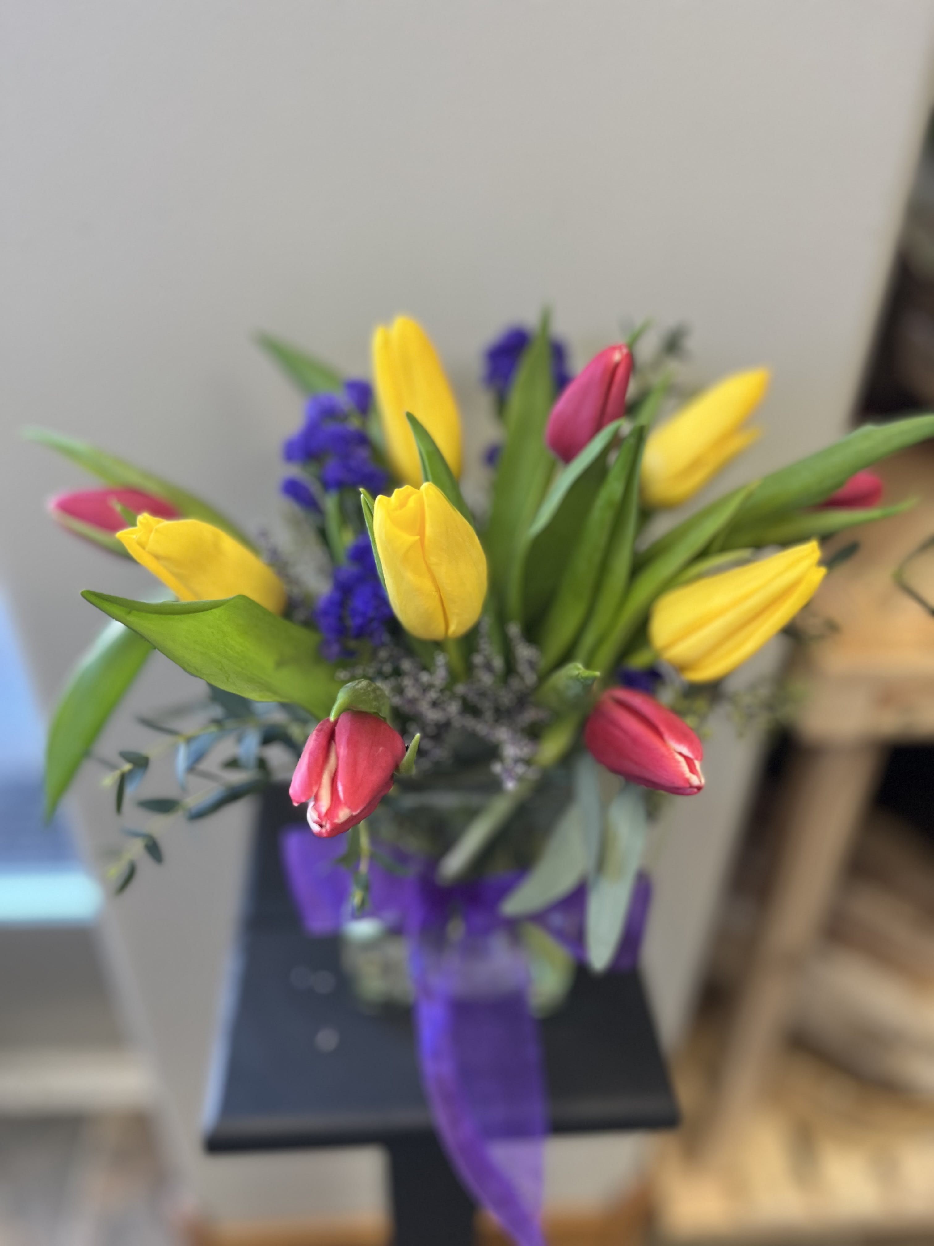 Lots of Love Tulip Arrangement Flower Bouquet