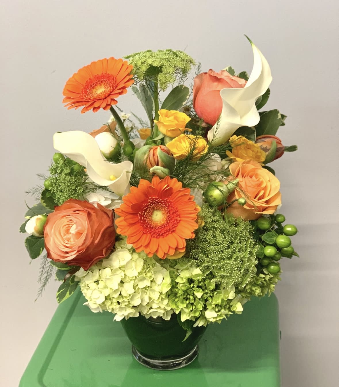Orange Crush Flower Bouquet