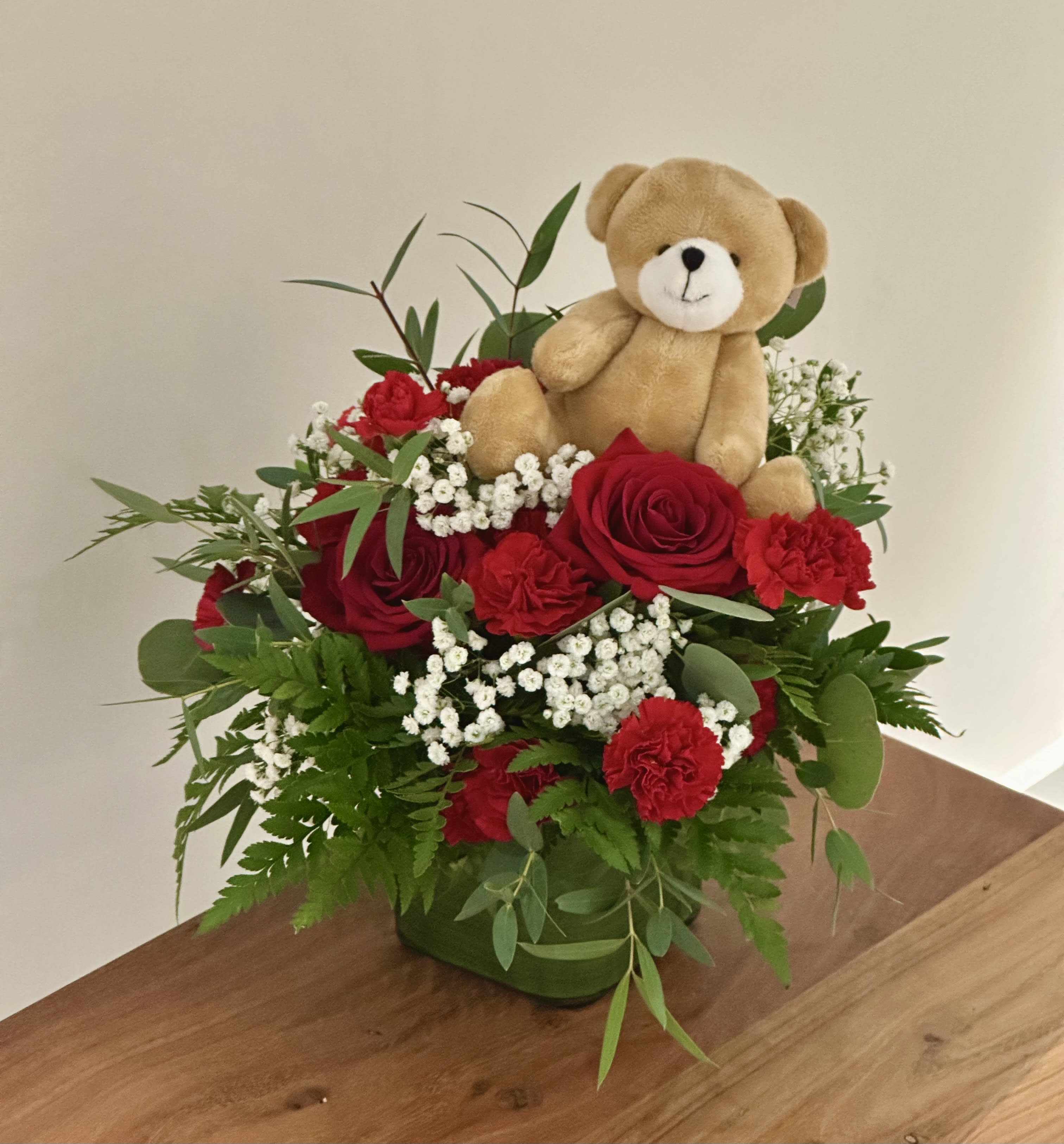 Bear Hug Flower Bouquet