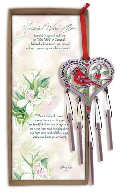 Memorial Cardinal Windchime