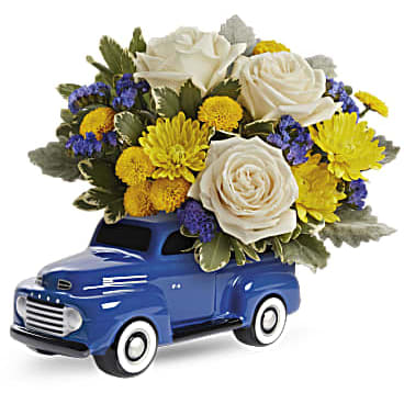 Teleflora's Dreaming of Ford Flower Bouquet