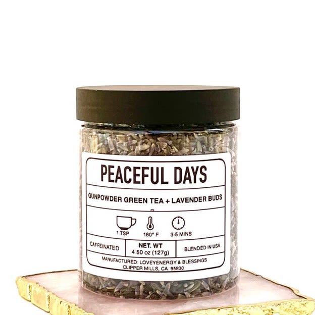 Peaceful Days Handcrafted Herbal Tea Blend