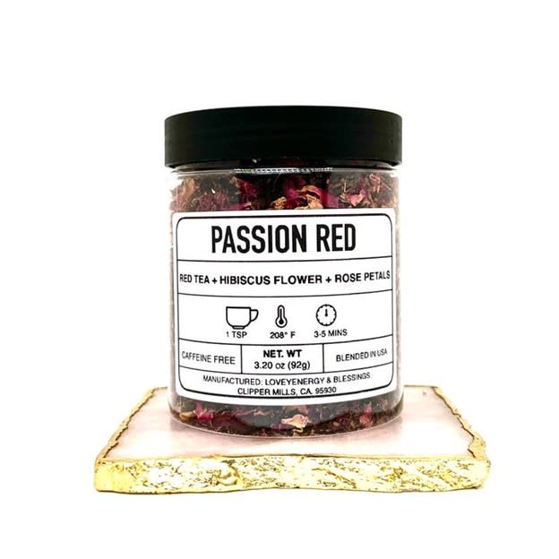 Passion Red Handcrafted Herbal Tea Blend